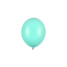 100 Miniballons - Ø 12cm - Pastell - Mint