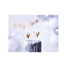6 Kuchenkerzen - Lovely Swan
