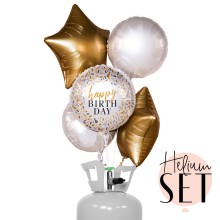 Helium Set - Hello Happy Birthday