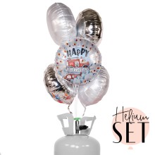 Helium Set - Happy Fire Engine Birthday