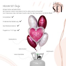 Helium Set - Für Dich von Herzen
