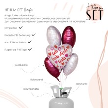Helium Set - XOXO Love