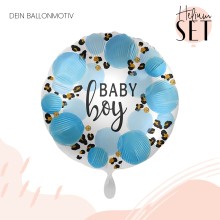 Helium Set - Baby Boy Leopard