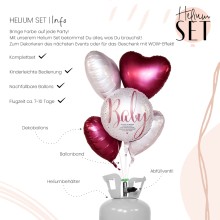 Helium Set - Welcome to the World, Baby Girl!
