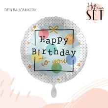Helium Set - Birthday Present