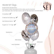 Helium Set - Lebe Liebe Lache Birthday