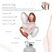 Helium Set - Verliebt Verlobt Verheiratet