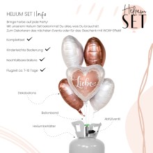 Helium Set - Alles Liebe zur Hochzeit