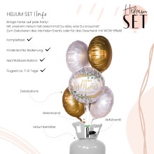 Helium Set - Konfirmation Eucalyptus