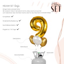 Helium Set - Golden Nine
