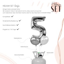 Helium Set - Silver Five