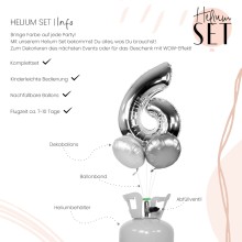 Helium Set - Silver Six
