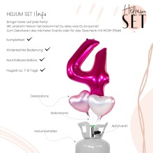 Helium Set - Pink Four
