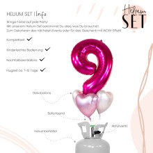 Helium Set - Pink Nine