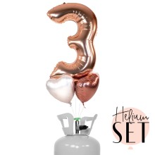 Helium Set - Rosegolden Three