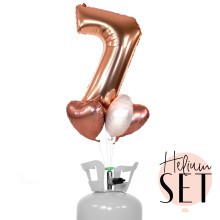 Helium Set - Rosegolden Seven