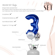 Helium Set - Blue Three