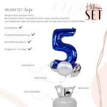 Helium Set - Blue Five