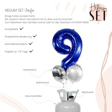 Helium Set - Blue Nine