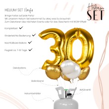 Helium Set - Golden Thirty