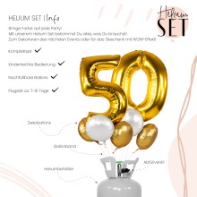 Helium Set - Golden Fifty