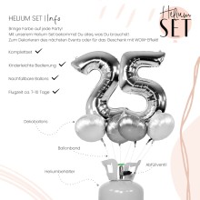 Helium Set - Silver Twenty Five