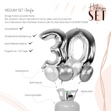 Helium Set - Silver Thirty