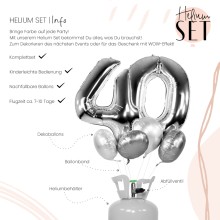 Helium Set - Silver Fourty