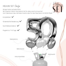 Helium Set - Silver Fifty