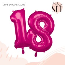 Helium Set - Pink Eighteen