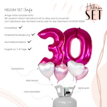 Helium Set - Pink Thirty