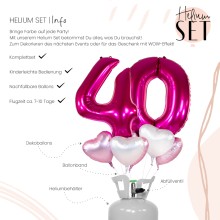 Helium Set - Pink Fourty