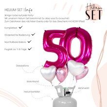 Helium Set - Pink Fifty