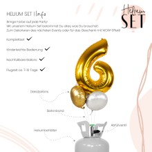 Helium Set - Golden Six