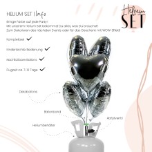 Helium Set - Glossy - Pure Silver