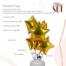 Helium Set - Glossy - YOU´RE GOLD, Baby!
