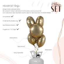 Helium Set - Matte - YOU´RE GOLD, Baby!