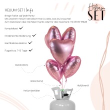 Helium Set - Matte - Blush Baby