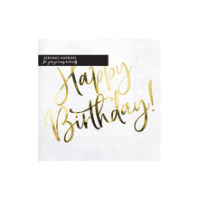 20 Servietten Trend - 33cm - Happy Birthday