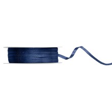 1 Ballonband - Satin - Marineblau - 3mm