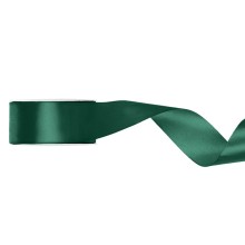1 Ballonband - Satin - Bottle Grün - 38mm