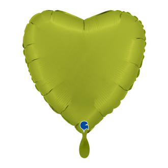 1 Balloon - Heart - Satin Matcha Latte