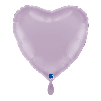 1 Balloon - Heart - Lilac