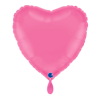 1 Balloon - Heart - Bubble Gum