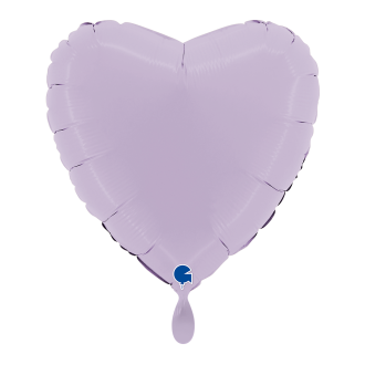 1 Balloon - Heart - Matte Lilac