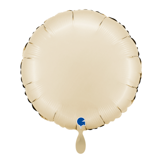 1 Balloon - Round - Satin Cream