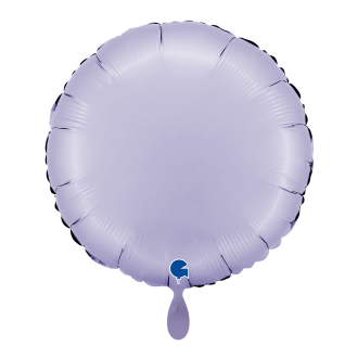 1 Balloon - Round - Satin Lilac