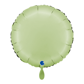 1 Balloon - Round - Satin Olive Green