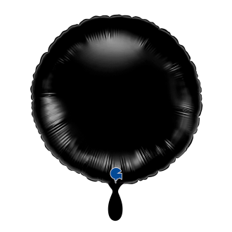 1 Balloon - Round - Black