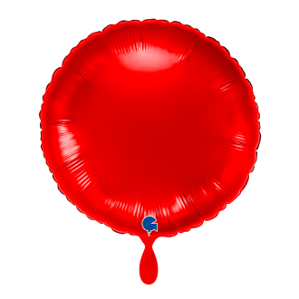1 Balloon - Round - Red